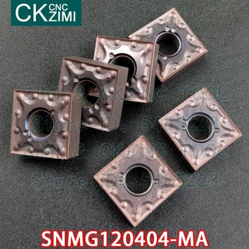 SNMG120404-MA SNMG 120404 MA Carbide Inserts External Turning Inserts Tools CNC mechanical Metal lathe Tools for stainless steel