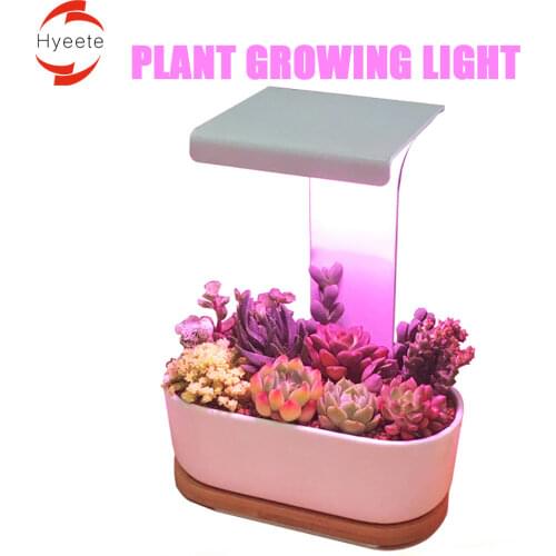 7W LED Grow Light 3 Mode Timer Phyto Lamp For Succulent Plant Full Spectrum USB Lights For Indoor Flowers Cactus Light Desk Lamp