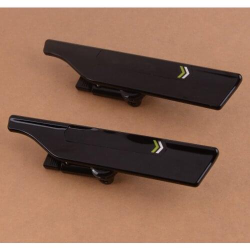 2Pcs Universal Stand Car Wiper Windshield Blade Protector Black Spoiler Mate Wing Mate Wing Auto Accessories