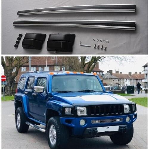 High Quality Aluminum Alloy Car Roof Racks Luggage Rack Crossbar For Hummer H3 2005 2006 2007 2008 2009 2010