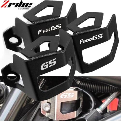 For BMW F800GS F700GS F800 F700 F 800 700 GS 2013-2018 Rear Brake Pump Fluid Reservoir Guard Protector Protect Oil Cup Cover
