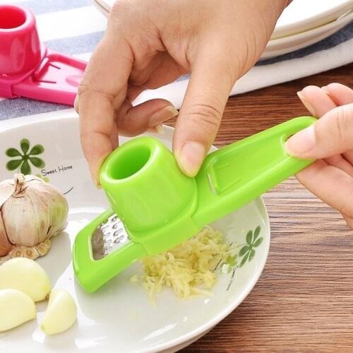 1pc Multi Functional Ginger Garlic Grinding Grater Planer Slicer Cutter Garlic Presses Cooking Tool Utensils Kitchen Accessories