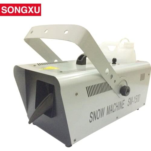SONGXU 1500W DMX Snow Machine/Amazing Artificial snow maker snow equipment for stage/SX-SM1500A