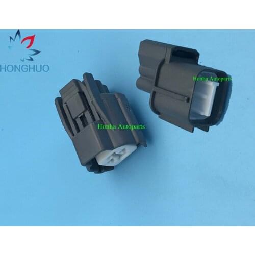 6189-0129 Female Male 2 Pin Automotive Cable Horn Wire Connector ForDoor Lock Motor