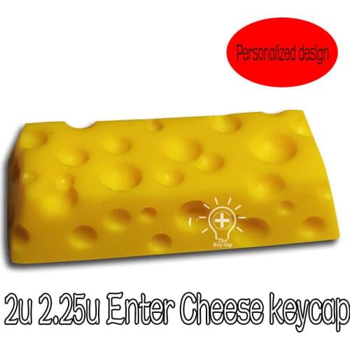 Customized Mechanical Keyboard Resin Key Cap for Cheese Cute Personality for Cherry Keycaps Gaming Keycap Accessories