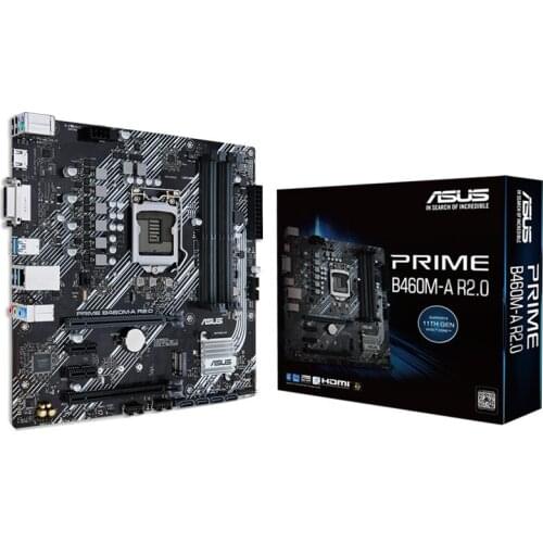 NEW For ASUS PRIME B460M-A Motherboard Socket LGA 1200 DDR4 M.2 nvme ssd For Intel B460 Original Desktop Mainboard