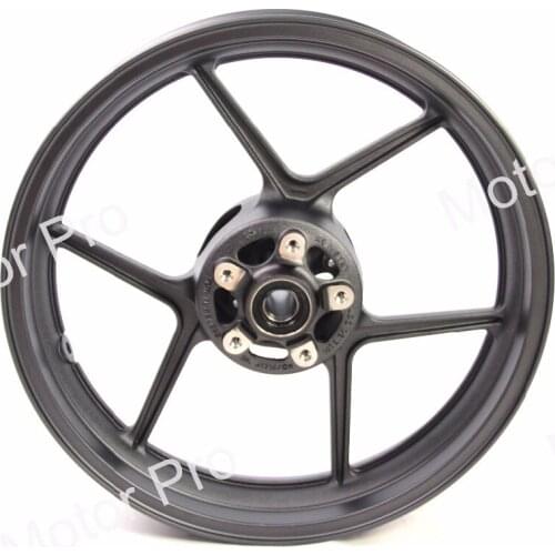 Front Wheel Rim For KAWASAKI Z750 2007 2008 Z 750 07 08 Motorcycle Accessoires CNC High Grade Aluminum Matte Black ZX6R ZX10R