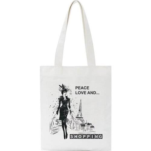Casual Fun Handbag Ulzzang New Women Bag Purse Four Cute Cat Print Crossbody Bags Large Capacity Harajuku Shoulder Canvas Bag