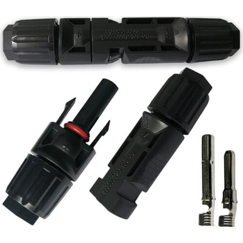 New Selling Connector 1 Pair Solar Connectors Solar Panel Connector 30A 1000V Male + Female IP67 for solar cable