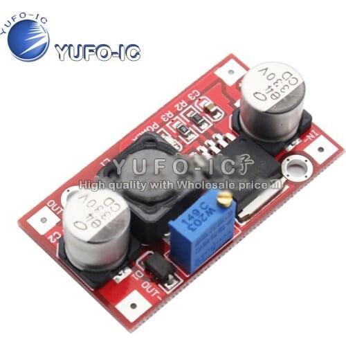 LM2577 DC-DC Adjustable Power Supply High Efficiency Boost Module Boost with Work Indicator