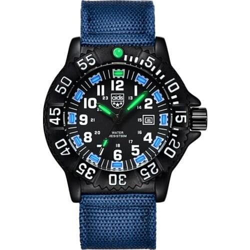 Japan Quartz Movet Stainless Steel Back Watch Mens Sports Watches