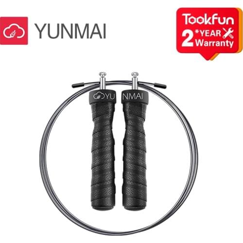 YUNMAI crossfit jump rope training for men women children skipping rope speed rope workout jeumping battle sports fitness rope