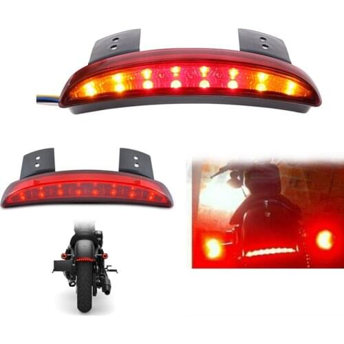 12v LED Universal Type Motorcycle Tail Lamp Rear Brake Stop Light