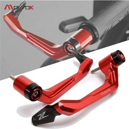 For KAWASAKI Z250 Z300 Z400 Z750 Z800 Z800e Z900 Z900RS Z1000 Z1000SX Motorcycle Handlebar Brake Clutch Levers Protector Guard
