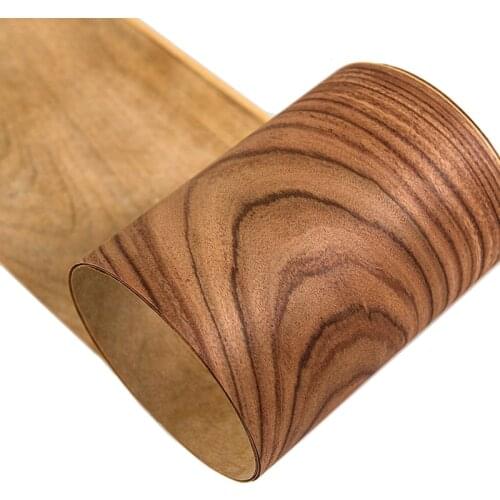 1 Roll Santos Rosewood Natural Wood Flooring Furniture Speaker Outer skin DIY Renovation Veneers