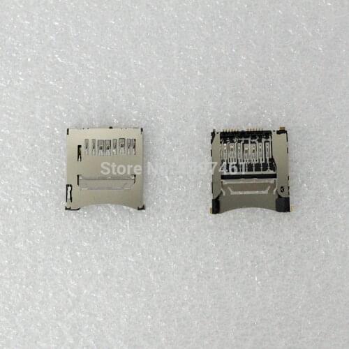 10PCS New SD memory card slot repair parts for Canon EOS 100D 200D 70D 77D 80D 750D 760D ; 6D mark II 6DII 6D2 SLR