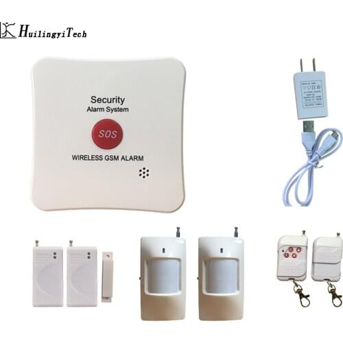 433mhz SOS Button Alarm System Gem Store Wireless GSM alarm Detect Burglar Security System SOS Jewelry Shop Home Alarm System