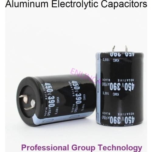 5pcs EC912 Good quality 450v390uf Radial DIP Aluminum Electrolytic Capacitors 450v 390uf Tolerance 20% size 35x50MM 20