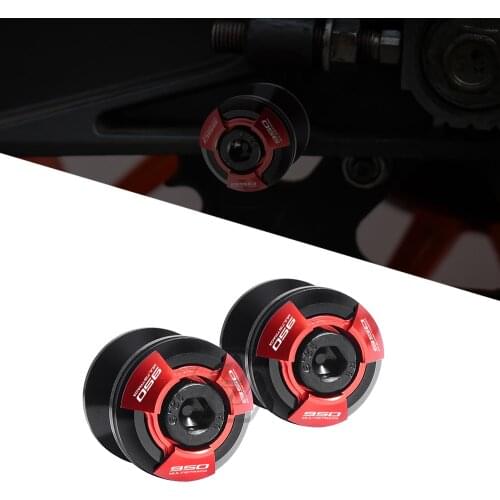 Motorcycle Accessories Swingarm Spools Slider Stand Screws Case for Ducati Multiestrada 950 2017-2021