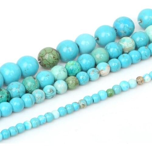 Free shipping 39cm/pack beads 4/6/810 mm Round Natural Green Beads Loose for Jewelry Making