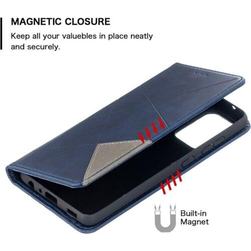 New Style Realme 8 5G Case On For Funda OPPO Realme 8 8Pro Coque Realme8 Pro Luxury Magnetic Wallet Leather Flip Phone Cover Car