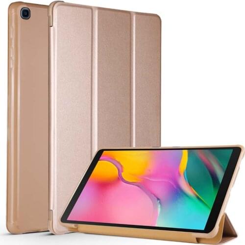 Tablet Case for Samsung Galaxy Tab A 10.1 2019 SM-T510 SM-T515 Folio Shell Soft TPU Back Cover