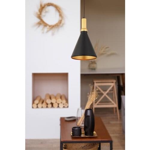 Black Pendant Lamp Hallway-Sports Chandelier Vintage pendant light Loft Retro chandelier pendant lamp E27 Base hanging light Edison home lighting living