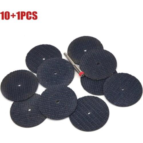 10Pcs 32MM Metal Cutting Disc Dremel Grinder Rotary Tool Circular Saw Blade Wheel Cutting Sanding Disc Grinding Wheel set