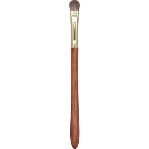 C02 Professional Handmade Makeup Brush Soft Snow Fox Hair Medium Eye Shadow Brush Sandalwood Handle Make Up Brushes