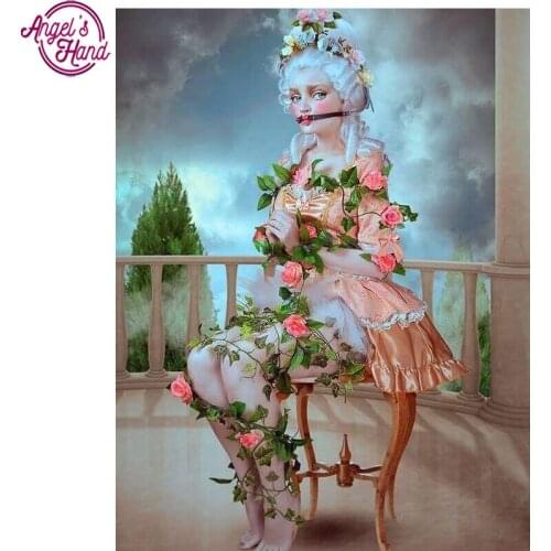 Full square diamond 5D DIY diamond embroidery Bundled girl diamond painting Cross Stitch Rhinestone mosaic home decoration