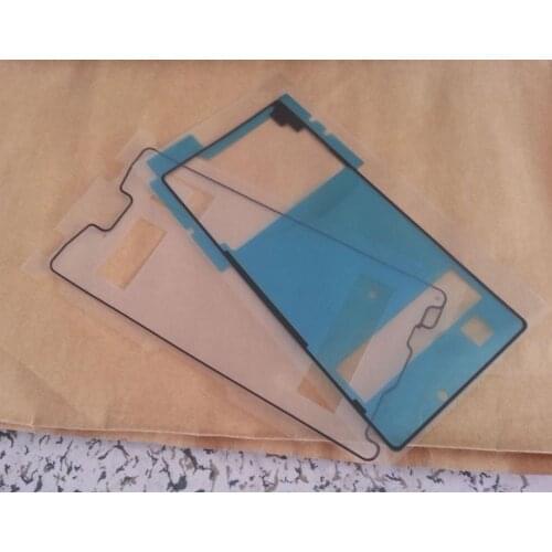 Original Front+Back Adhesive Glue Tape Sticker For Sony Xperia Z3+ Z4 E6553 E6533 LCD Sticker + Back Battery Cover Sticker