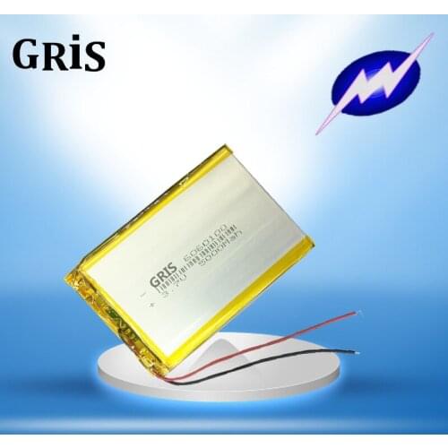Rechargeable battery Ultra Slim New foot capacity 5000mAh Ma 6060100 3.7V polymer battery