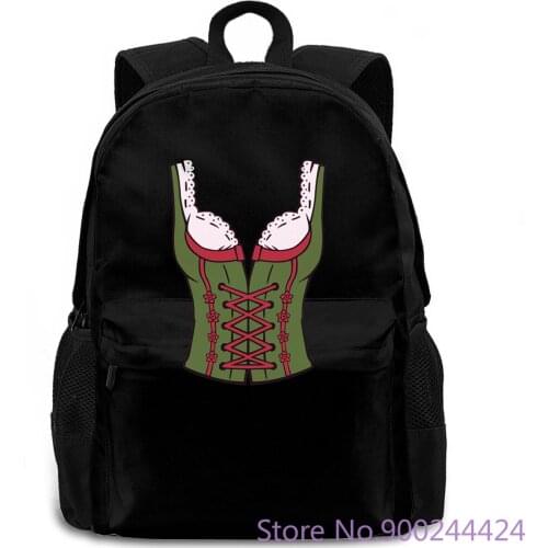 Ger Drindl Costume Oktoberfest Sexy Halloween Party Corset Design Hot Sales women men backpack laptop travel school adult