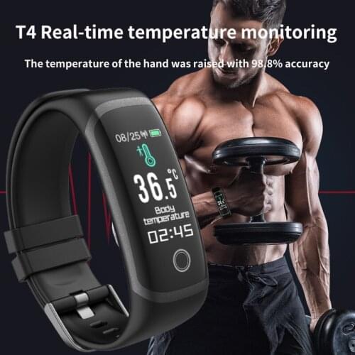 GT101 Fitness Tracker Blood Pressure Monitoring Smart Watch Support Bluetooth 4.0 For Android IOS Fitness Bracelet