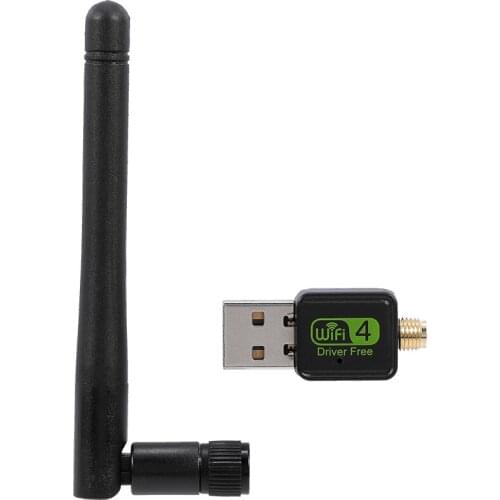 Wifi Adapter USB Wifi Router Adapter Network LAN Card with Antenna Plug for windows XP/Vista/Linux