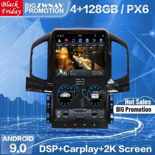 128 Tesla Screen Carplay For 2013 2014 2015 2016 2017 Chevrolet Captiva Android Player GPS Unit Auto Audio Stereo Radio Recorder