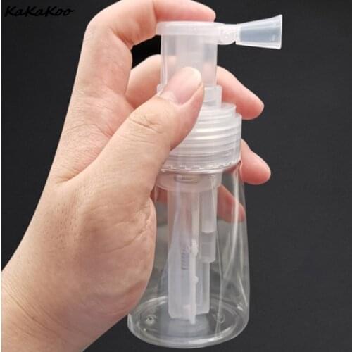 180ml Powder Spray Bottle Portable Bottle Talcum Powder Bottle Hairdressing Tool Spray Bottle Pot Cream Box Makeup