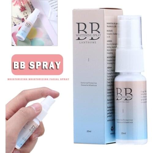 20ml Sunscreen BB Cream Spray Summer Moisturizing Brightening Body Face Whitening Foundation Makeup Summer
