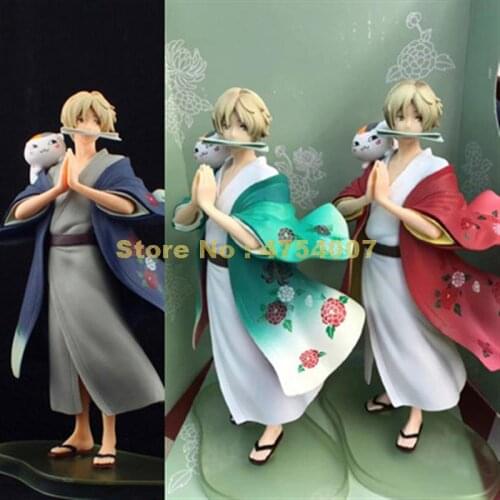 3pcs Anime Natsume Yuujinchou With Nyanko Takashi Madara Pvc Action Figure 22cm Toy
