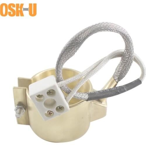 60mm ID Brass Band Heater 60x45/60x50/60x60mm Height Electric Heating Element for Injection Machine Wattage 380W/420W/450W