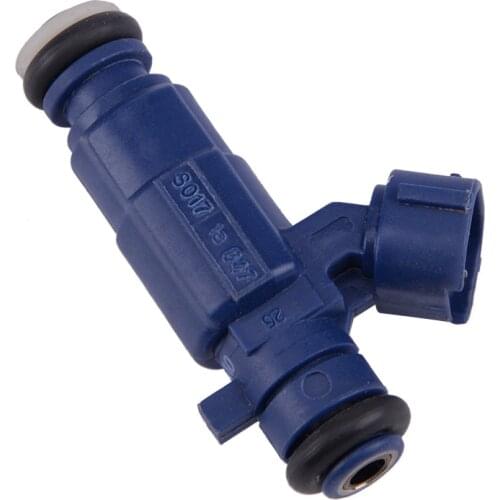 Car Blue Fuel Injector Nozzle Fit for Hyundai Atos MX i10 PA Kia Picanto BA 1.1 35310-02900 3531002900 9260930017 INJ527