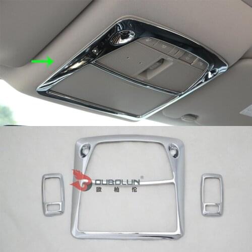 Car Accessories Interior Decoration ABS Reading Light Lamp Cover Trim For Nissan X-Trail 2014 Car-styling