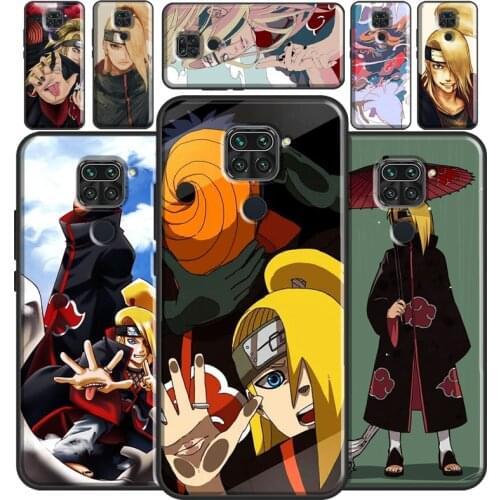 Deidara Naruto Anime Case For Xiaomi Redmi Note 9 Pro Note 8 Pro 8T 9S 7 Cover For Redmi 9C 9 9A 8A 7A Funda
