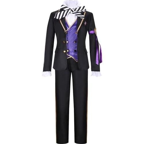 Twisted-Wonderland Cosplay Costume Snow Princess Epel Felmier Uniform Jacket Pants Shirt Halloween Costume for Adult