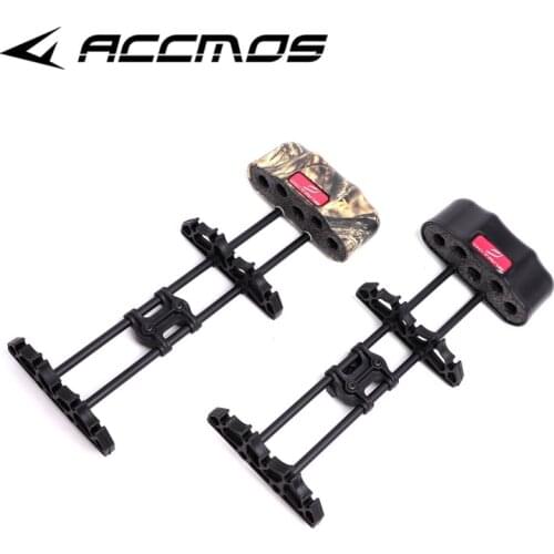 2 Color 5 Arrow Quiver Compound Bow Quick Lock Mounting Bracket Arrow Holder for Outdoor Hunting Shooting Accessories