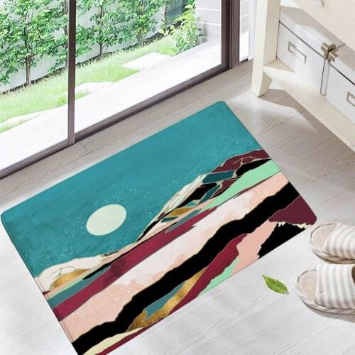 Floor Doormats Living Rooms Anti-slip Carpet for Home Balcony Bedroom Kitchen Bathroom Rug Entrance Door Mat