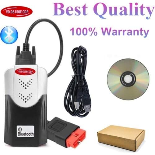 2021 Latest 2018 R0 2017.R3 Keygen NEW VCI Bluetooth for Delphis VD Ds150e CDP Car/Truck Diagnostic Tools Led 3IN1 Obd2 Scanner