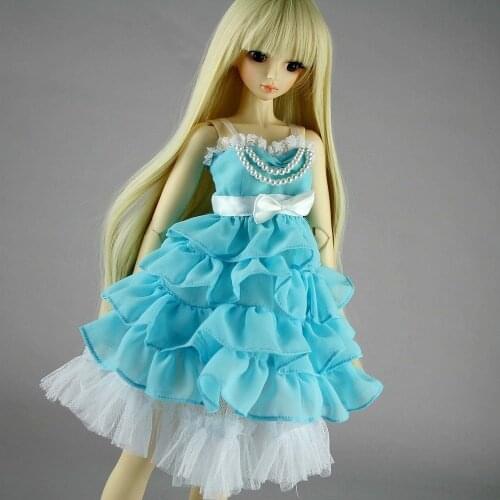 [wamami] 130# Skyblue Clothes Dress 1/4 MSD DOD AOD BJD Dollfie