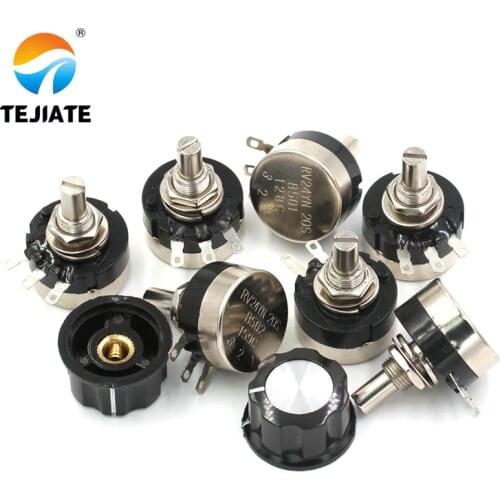 RV24YN20S B201 B501 B102 B202 B502 B103 B203 B503 B104 B204 B254 B504 B105 500 ohm 10K 20K 50K 100K 200K ohm Potentiometer