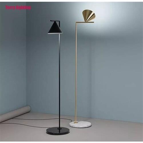 Bedroom living room modern floor lamp E27 vertical floor lamp corner floor lamp high rise bedroom living room decorative lamps